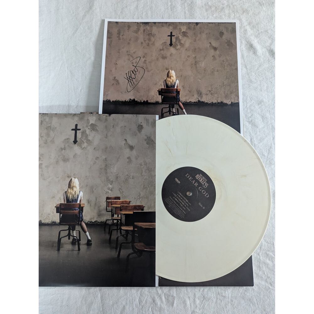 The Pretty Reckless Signed Dear God Limited Edition Caramel Cream Vinyl 2LP /500